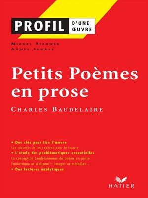 cover image of Profil--Baudelaire